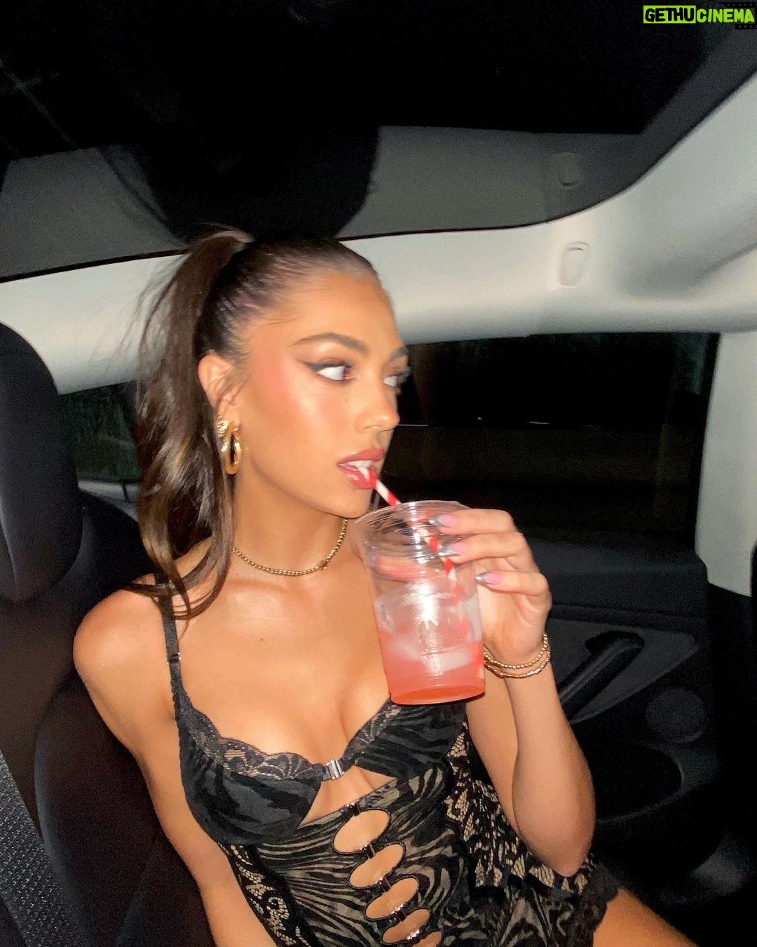 Sistine Rose Stallone Instagram - 🥤to-go Miami, Florida