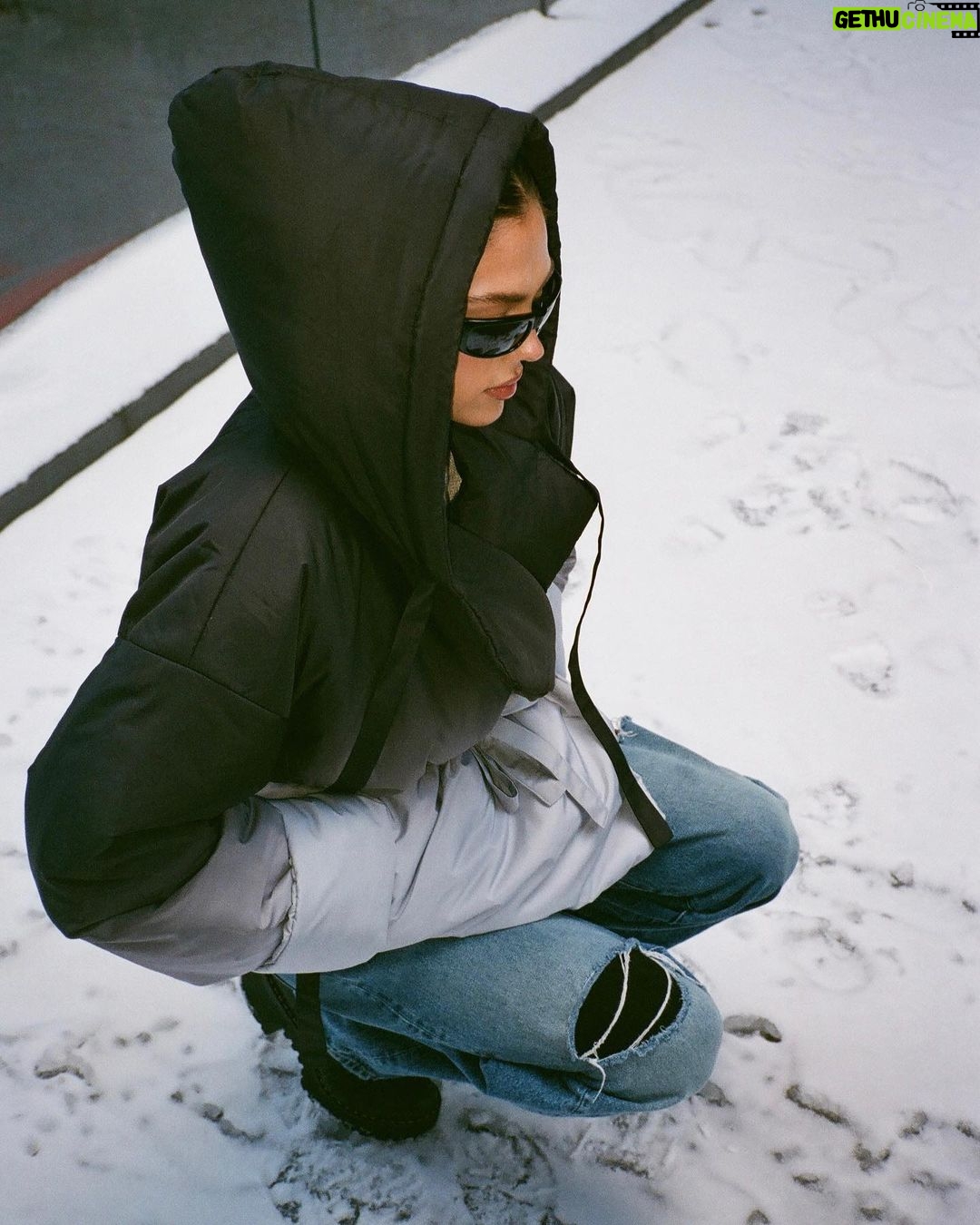Sistine Rose Stallone Instagram - freezing ! ! !