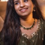 Sivaangi Krishnakumar Instagram - Kanmani Anbodu !♥️ Song produced @santhoshmusical Video @thiru._.official Outfit @tamarachennai