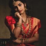 Sivaangi Krishnakumar Instagram - Penmai 2.0 ♥️😌 📷 @mah1sh Hair @suni_makeup_hair Jewellery @aaranyarentaljewellery Outfit @styl_chennai