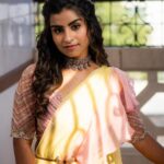 Sivaangi Krishnakumar Instagram – Sun kissed vibes☀️🌞
Outfit @naziasyedofficial 
Stylist @paviiiee_08 
Hairstylist @suni_makeup_hair 
Pictures @mah1sh 
Makeup by yours truly♥️