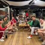 Siwat Chotchaicharin Instagram - Happy time with my gang 🎄✨❤️ #landofuscamp🏕️🍃 @landofuscamp