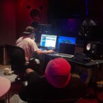 Sky Katz Instagram - music making 👩🏻‍🍼 Working
