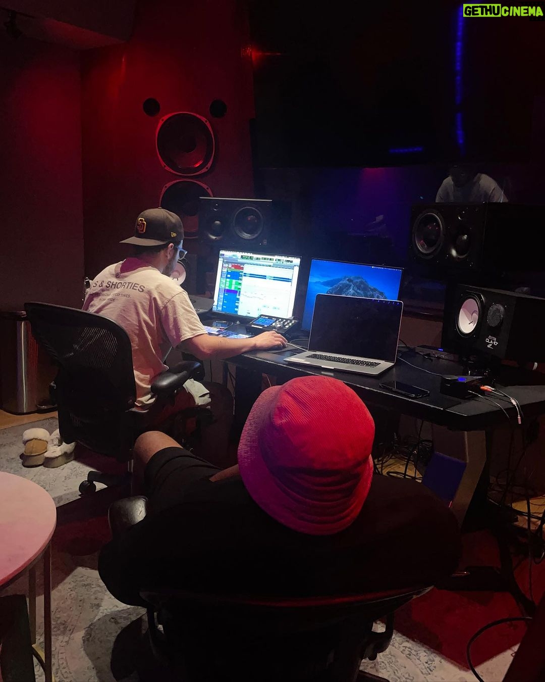 Sky Katz Instagram - music making 👩🏻🍼 Working