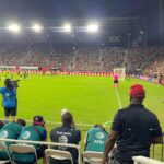 Sky Katz Instagram - all ⭐️ game thank you for having me @heyrubes_ @mls @ziadahmed :)