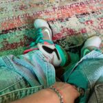 Sky Katz Instagram – smiling cause all i’ve done this week is make music & buy shoes