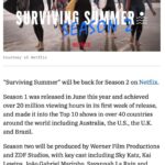 Sky Katz Instagram - summer is coming back !! season two baby. thank you guys so much for streaming and loving tf out of the show 🖤 beyond grateful.