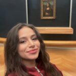 Sky Katz Instagram - day at the louvre