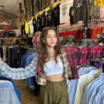 Sky Katz Instagram - yet another thrift day…