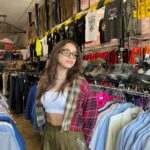 Sky Katz Instagram - yet another thrift day…