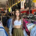 Sky Katz Instagram - yet another thrift day…