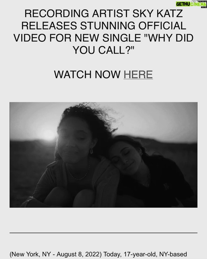 Sky Katz Instagram - itβs been 10 days since the WDYC? film came out and the love iβve received has made my heart ππππ i luv u all thank u. first of many <3