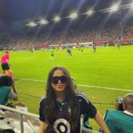 Sky Katz Instagram - all ⭐️ game thank you for having me @heyrubes_ @mls @ziadahmed :)