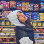 Sky Katz Instagram - a snack in front of snacks