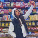 Sky Katz Instagram - a snack in front of snacks