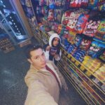 Sky Katz Instagram - a snack in front of snacks