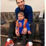 Skylar Astin Instagram – Holiday Family Fun Pt 1 🏀🎄🏒🕎 Madison Square Garden