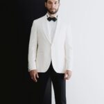 Skylar Astin Instagram - 🤍🖤 Gentler Scarface 🖤🤍 Photographer: @francisgum Suit: @jackvictorofficial Stylist: @benjaminholtrop Stylist Assistant: @emilykejohnson Grooming: @biabiabia Tailoring: @carlos_thetailor Los Angeles, California