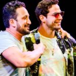 Skylar Astin Instagram - @lastimprovshow 7/9 📸 @iturnmycamera0n Hollywood, California