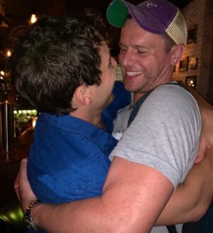 Skylar Astin Instagram - OG Seymour #GroffSauce & the Spring Awakening fam came to the shop, and my heart is filled to the brim! Love these people so much 💙
