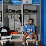 Skylar Astin Instagram – Had a blast at #BattleOfTheGOATS for 
The @chargers Impact Fund 🏈 
Swipe ➡️ for Touchdown 
📸 @baaphotographyy SoFi Stadium