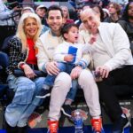 Skylar Astin Instagram – Nothing better than Knicksmas at @thegarden 💙🧡❤️ Madison Square Garden