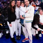 Skylar Astin Instagram – Nothing better than Knicksmas at @thegarden 💙🧡❤️ Madison Square Garden