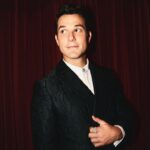 Skylar Astin Instagram - Act 2 🖤🤍 📸 @_heather_moore United Palace