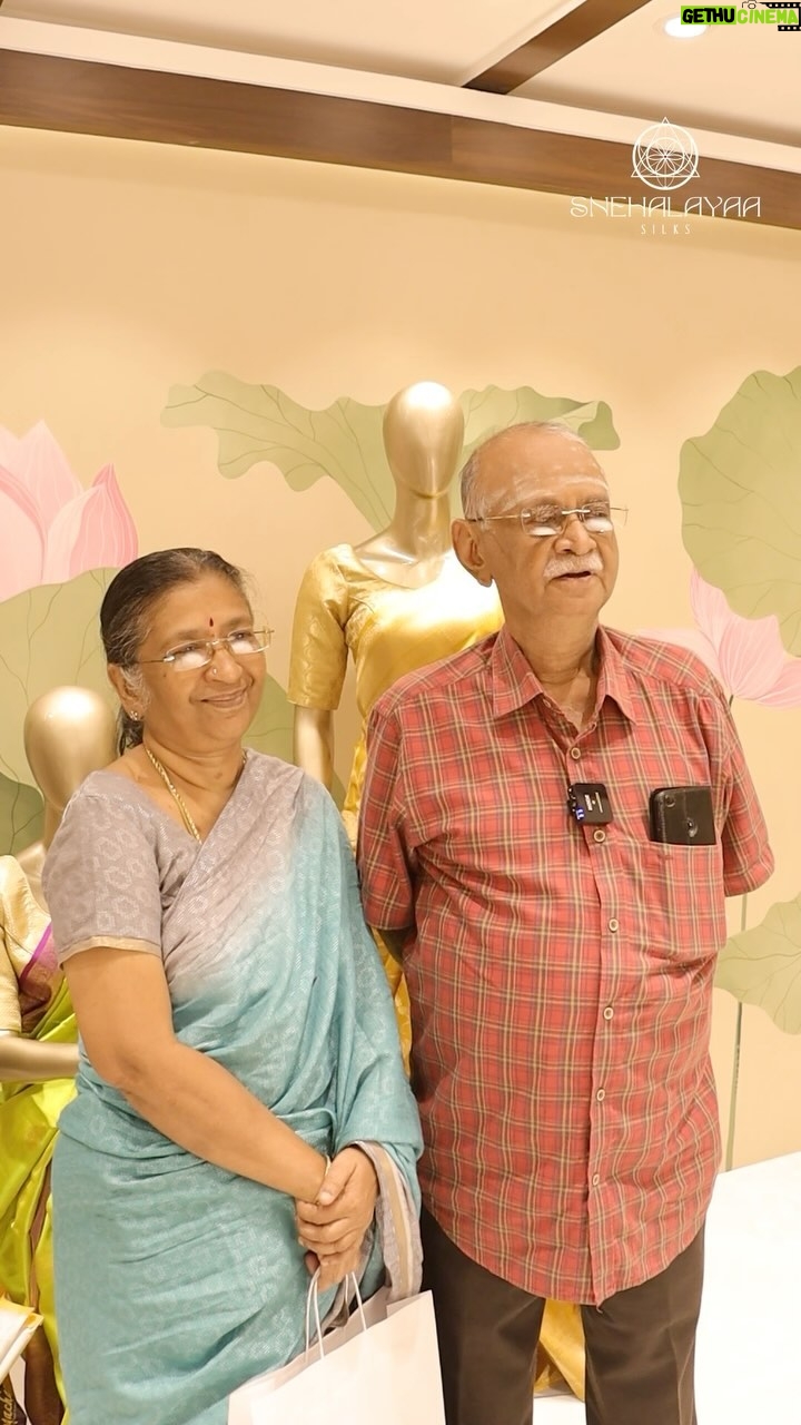 Sneha Instagram - Their smiles tell a tale of cherished moments, finding not just sarees but memories that will last a lifetime. Here’s to love and the magic of Snehalayaa! 🥻💖🛍️ #CustomerStories #SareeJoy #SnehalayaaSmiles