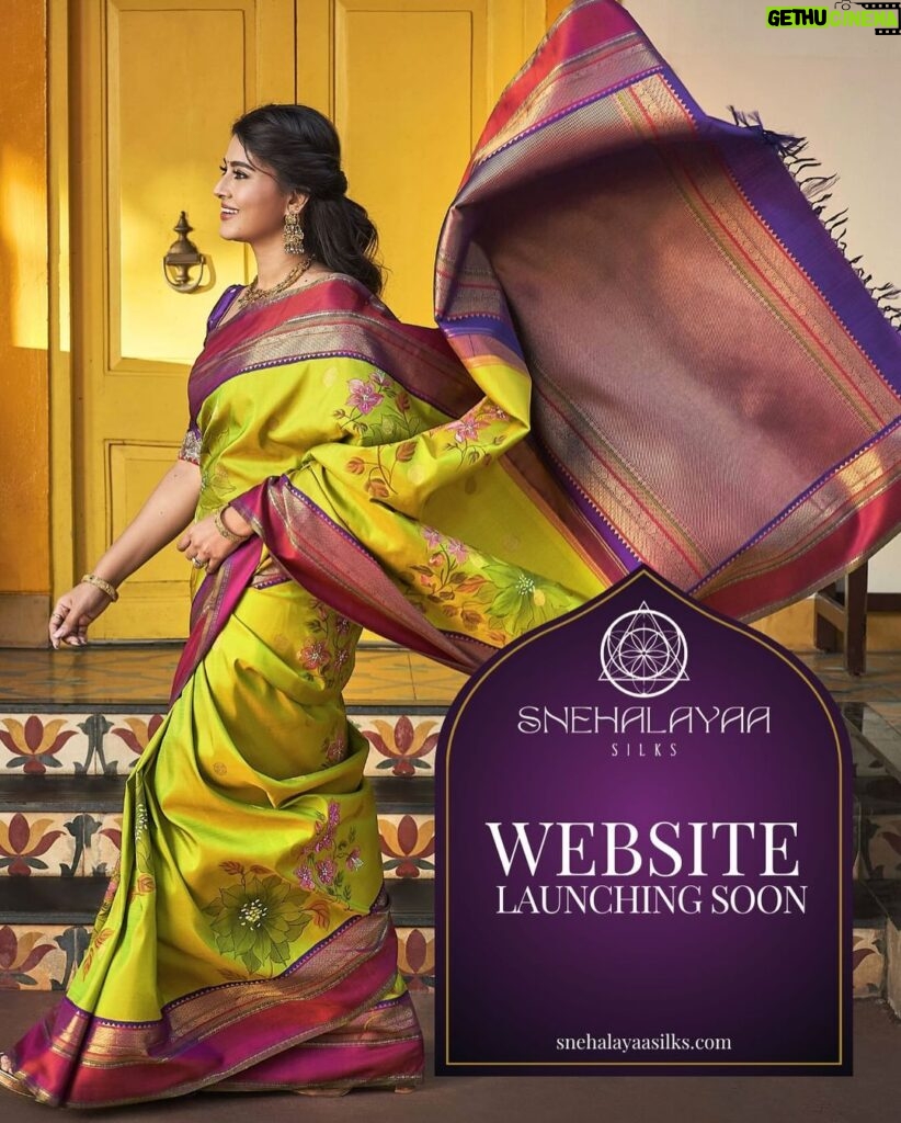Sneha Instagram - The moment you’ve been waiting for is finally here! 🌐✨ Our website is set to launch soon, bringing the world of Snehalayaa Silks to your fingertips. To everyone who’s been eagerly anticipating this, the wait is almost over! Get ready to explore and shop your favorite sarees with ease. Stay tuned for the grand unveiling! 🛍💖 #WebsiteLaunch #snehalayaasilks