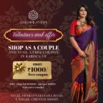 Sneha Instagram – Embrace the joy of shopping together! ❤️✨
Visit Snehalayaa with your better half and enjoy a delightful shopping experience. Make your shopping spree a shared celebration of love and style. Limited time offer, so tag your partner and join us for a fabulous shopping rendezvous! 💑💳 

As a token of our appreciation, couples receive a complimentary voucher worth ₹1000 for Karim’s located at VR MALL on minimum spend of ₹15k.#CouplesShopping #ExclusiveOffer #SnehalayaaStyle.