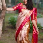 Sneha Instagram - Mesmerizing in every drape! @alya_manasa gracefully draped in a stunning saree from Snehalayaa. Elegance personified, she effortlessly embodies the timeless charm of our curated silk collection. 💖 VC: @ashokarsh #SnehalayaaSilks #AlyaManasa #SareeElegance