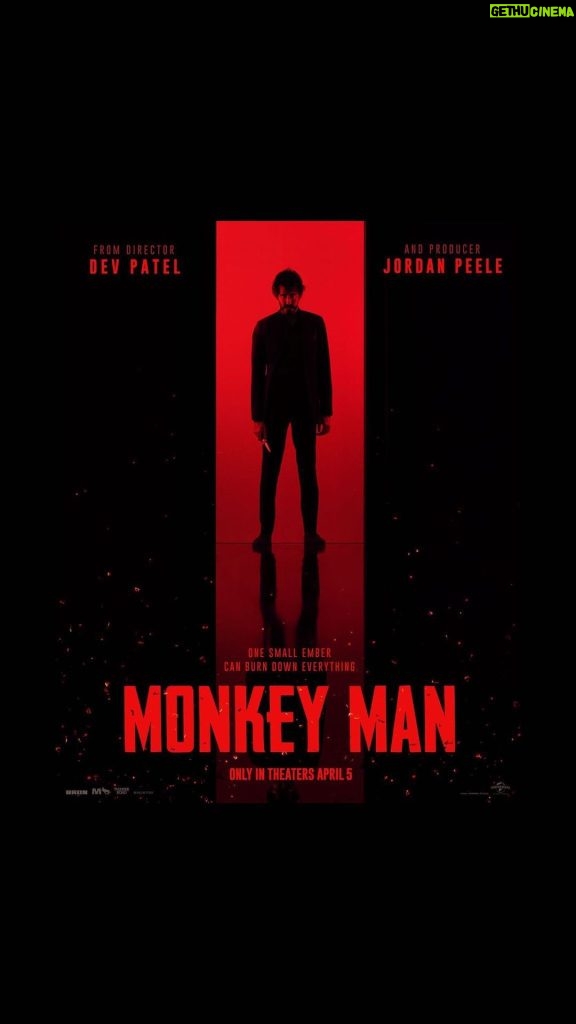 Sobhita Dhulipala Instagram - An absolute joy to share the trailer of my debut Hollywood film #MonkeyMan 🪷🔥🐦‍⬛ Releasing 5th April across theatres globally @universalpictures #DevPatel @monkeypawproductions @jordanpeele