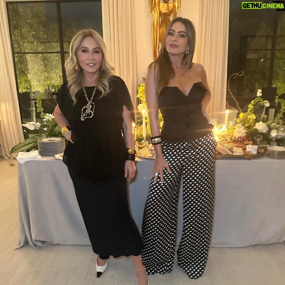 Sofía Vergara Instagram - Thank u @anastasiasoare for this special evening🫶🏽 @catharsisartsfoundation ❤️❤️