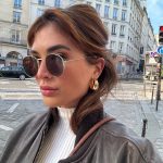 Sofia Andres Instagram – i just love my new pair of earrings. @fncjewelry Paris,France