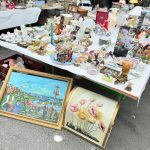 Sofia Andres Instagram - spent the day exploring treasures at the flea market - could easily lose track of time here! 🛍️✨