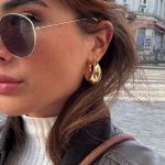 Sofia Andres Instagram - i just love my new pair of earrings. @fncjewelry Paris,France