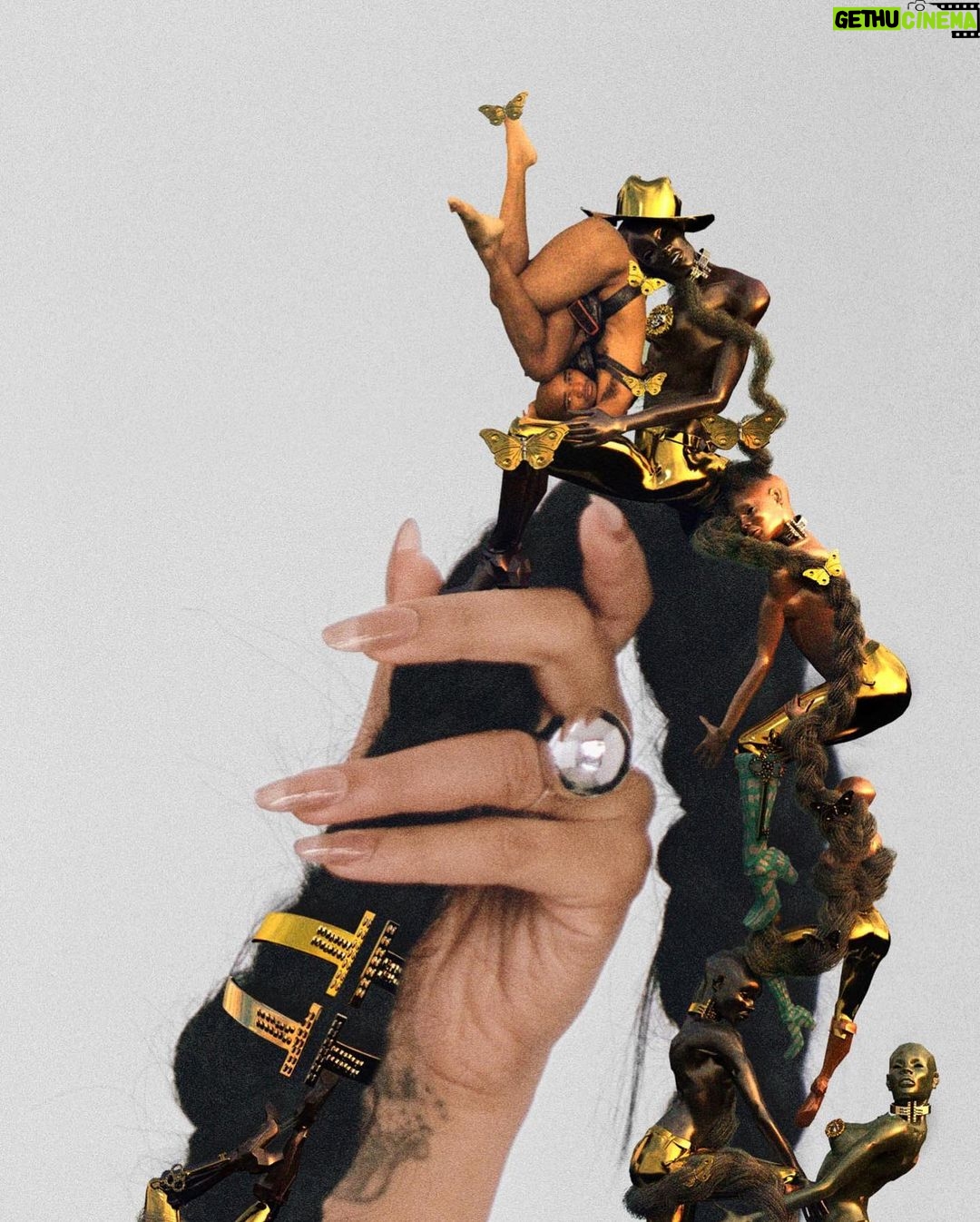 Solange Instagram - 🖤 @garage_magazine 🖤 featuring the brilliant CGI works of tha one & onlyyy @jacolbysatt 🖤🖤🖤🖤🖤🖤🖤🖤🖤🖤