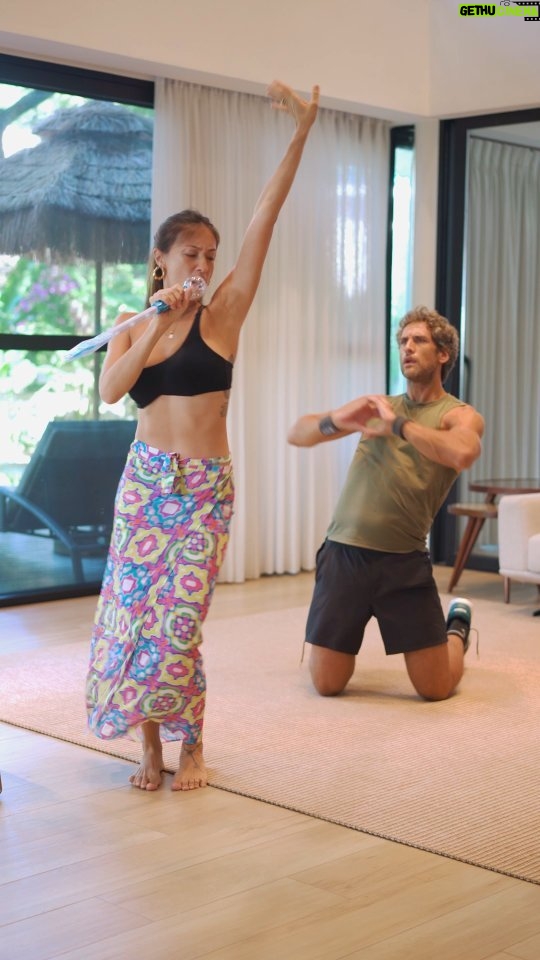 Solenn Heussaff Instagram - Being the back up dancer to a reel for your #Wifezilla is one of the many ways to earn #MarryMiles. Check Article #42 in the #BHCManual for other ways to get Marry Miles! (Link in Bio to get the Manual) #HappyWeekend PS: sorry for my non existance dancing skills! PS2: @solenn sexiness is out of this world! Philippines