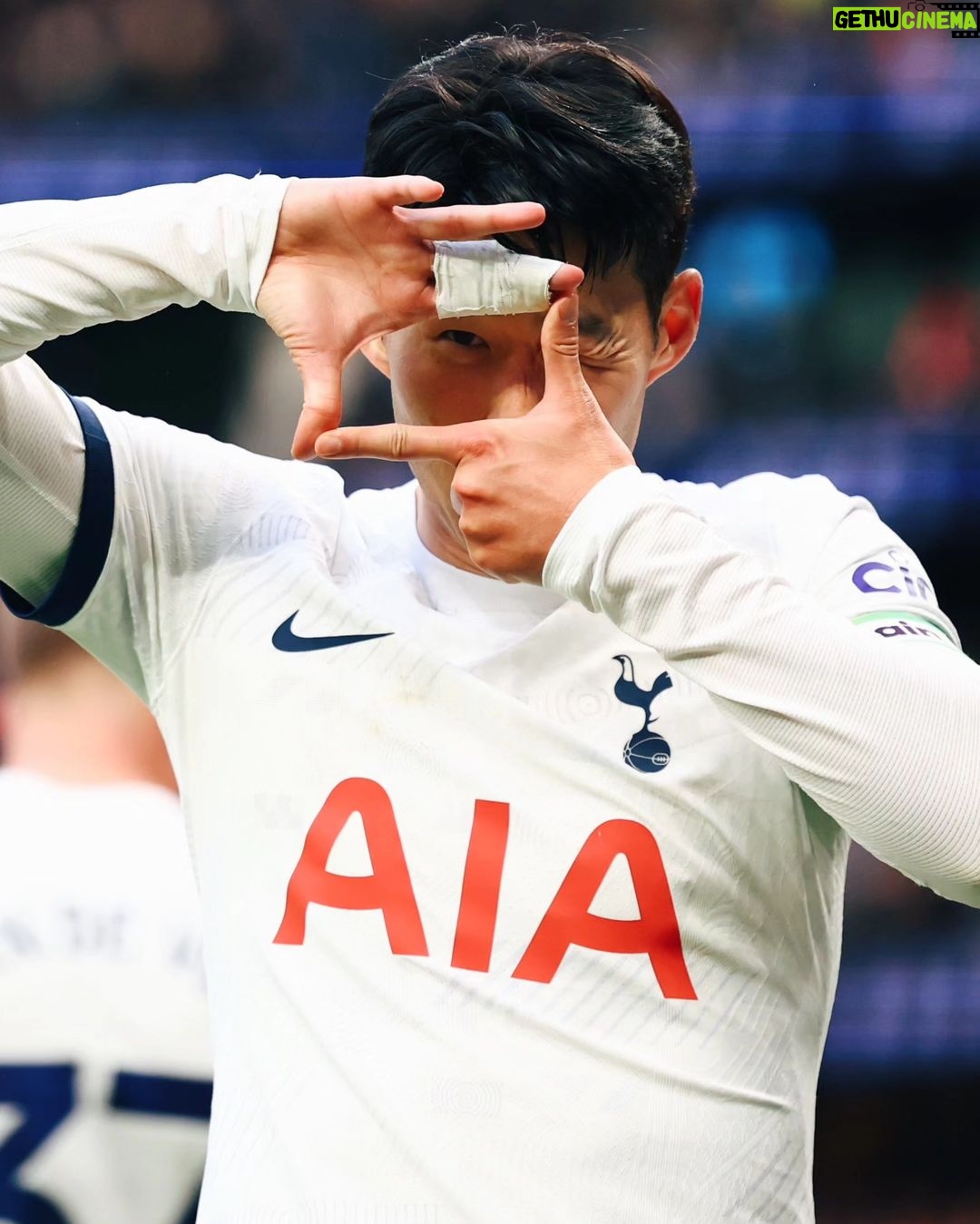 Son Heung-min Instagram - Yessss a strong spirit to fight until the end from the boys. Three points, Come on you Spurs!! 😁 Tottenham Hotspur Stadium