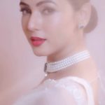 Sonal Chauhan Instagram - आज की चाँदनी 🪽🪽🪽 . . . . . . . . . . . . . . . . . . Saree by @toraniofficial Hair by @arifayadav_make_you_gorgeous Jewellery by @mortantra @spiffypublicrelations Styled by @divastyles_dev 🎥 @dieppj