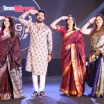 Sonalee Kulkarni Instagram – Team “मोगलमर्दिनी छत्रपती ताराराणी” 🚩
at the big salute awards by @thepunemirror 🫡 

#tararani #mogulmardini #chatrapatitararani 
#promotions #maharashtra #punemirror आपलं पुणे