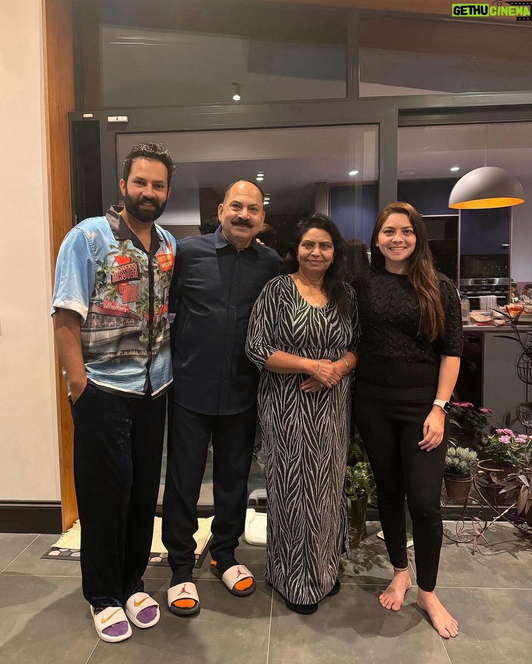 Sonalee Kulkarni Instagram - And just like that they are 66 ❤️❤️ Birthday (not anniversary) Happy birthday to dad (1st Jan) And to mom (2nd Jan) #ManoharKulkarni #SavinderKulkarni #sonaleekulkarni #momanddad #parents London, United Kingdom