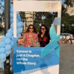Sonali Bendre Instagram - Celebrating World Cancer Day alongside @nargisduttfoundation @priyadutt your ongoing efforts at the foundation are making a real difference. Keep up the good work, and best wishes! #WorldCancerDay