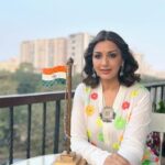 Sonali Bendre Instagram - Happy Republic Day 🧡🤍💚