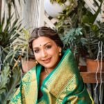 Sonali Bendre Instagram - तिळगुळ घ्या गोड गोड बोला 💚 Happy Makar Sankranti 🥰