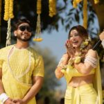 Sonarika Bhadoria Instagram - तेरे संग यारा खुश रंग बहारा | हल्दी 💛 MUA - @dipak_nayak1.0 Hair - @fatima_ahmed1309 Picture courtesy - @dipak_studios Ranthambore Rajasthan