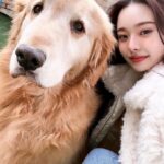 Song Jia Instagram - 배찌 베베 훈련해주신 소장님 만나구 힐링의 시간🐶🤎 #키움플레이 #이웅용소장님 최고😎