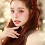 Song Jia Instagram – 첫 가족사진 🐩🐾📸 
예쁜 추억 남겨주신 @choimoon_artisan @andrewkwon_studio 
감사합니다🫶🏻🎄🤍🪽 
곧 유튜브로 영상도 공유할게요 
프링이들 행복한 연말 보내용❄️⛸️