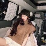Song Jia Instagram - 곰돌이모자쓰고 니트입고 어그신구~ 준비끝🧸🤎🍂